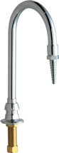 Chicago Faucets (626-GN2BE7CP) Remote Rigid/Swing Gooseneck Spout