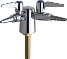 Chicago Faucets (982-WS909AGVCP)  Turret with Two Ball Valves @ 90å¡