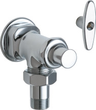 Chicago Faucets (698-ABCP) Angle Stop Fitting with Loose Key