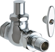 Chicago Faucets (699-ABCP)  Straight Stop Fitting with Loose Key