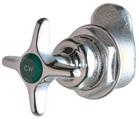 Chicago Faucets (914-ABCP)  Right-Hand 45å¡ Angle Control Valve