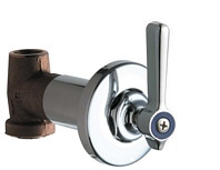 Chicago Faucets (770-369COLDABCP) Cold Water Concealed Straight Valve