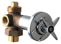  Chicago Faucets (769-COLDABCP) Cold Water Concealed Angle Valve