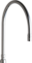 Chicago Faucets (GN10AE3SWGJKABCP)  10" Gooseneck Swing Spout