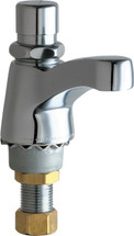 Chicago Faucets (333-SLOLEOPSHAB) Single Supply Metering Sink Faucet