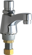 Chicago Faucets (333-SLOE12COLDABCP) Single Supply Metering Sink Faucet