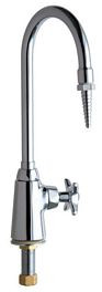  Chicago Faucets (927-HWCP) Single Inlet Hot Water Faucet