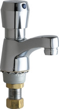 Chicago Faucets (333-665PSHABCP)  Single Supply Metering Sink Faucet