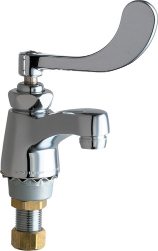  Chicago Faucets (701-317COLDABCP) Single Supply Cold Water Sink Faucet