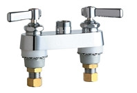  Chicago Faucets (895-LESXKAB) Hot and Cold Water Sink Faucet