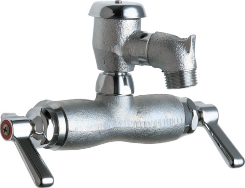  Chicago Faucets (305-VBLEARCF) Hot and Cold Water Sink Faucet