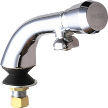 Chicago Faucets (807-665PSHABCP) Single Inlet Metering Sink Faucet