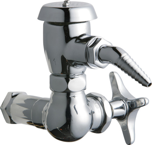  Chicago Faucets (1300-MCP) Single Inlet Cold Water Faucet with Vacuum Breaker
