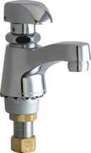 Chicago Faucets (335-E12PSHABCP)  Single Supply Metering Sink Faucet