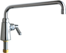 Chicago Faucets (349-L12ABCP)  Single Supply Sink Faucet