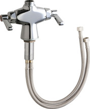 Chicago Faucets (50-LESAB)  Hot and Cold Water Mixing Sink Faucet