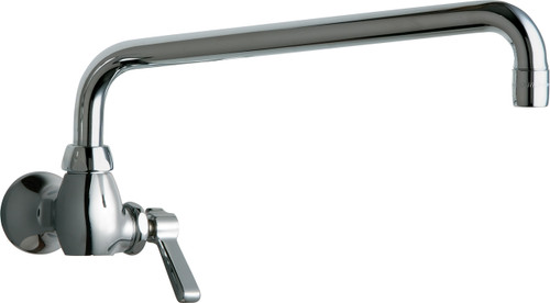  Chicago Faucets (332-L12ABCP)  Single Supply Sink Faucet