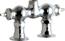 Chicago Faucets (772-LESHAB) Hot and Cold Water Sink Faucet