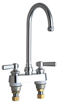 Chicago Faucets (526-GN2AE1ABCP) Hot and Cold Water Sink Faucet