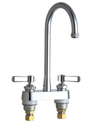 Chicago Faucets (895-RGD2E1ABCP)  Hot and Cold Water Sink Faucet