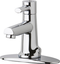 Chicago Faucets (3511-4E2805AB) Hot and Cold Water Mixing Sink Faucet