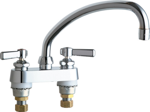  Chicago Faucets (895-L9ABCP) Hot and Cold Water Sink Faucet