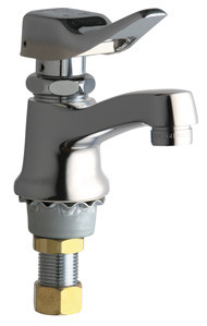  Chicago Faucets (333-336COLDVPAABCP) Single Supply Metering Sink Faucet