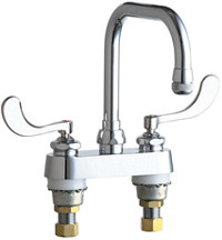  Chicago Faucets (526-317ABCP)  Hot and Cold Water Sink Faucet