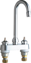 Chicago Faucets (895-LEHAB) Hot and Cold Water Sink Faucet