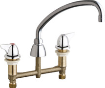 Chicago Faucets (201-A1000XKABCP) Concealed Hot and Cold Water Sink Faucet