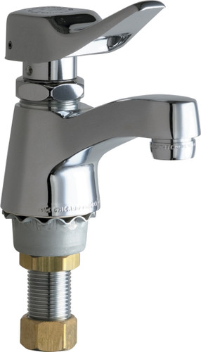  Chicago Faucets (333-336PSHVPAABCP) Single Supply Metering Sink Faucet