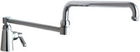 Chicago Faucets (350-DJ24ABCP) Single Supply Sink Faucet