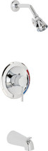 Chicago Faucets (SH-PB1-07-100) Pressure Balancing Tub and Shower Valve with Shower Head