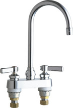 Chicago Faucets (895-GN2AE35ABCP) Hot and Cold Water Sink Faucet