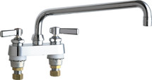 Chicago Faucets (895-L12E35ABCP) Hot and Cold Water Sink Faucet