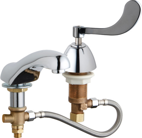  Chicago Faucets (404-HZCE70-W317AB) Concealed Cold Water Sink Faucet