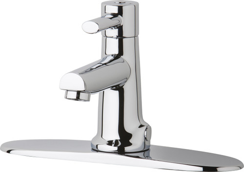  Chicago Faucets (3511-8E2805AB) Hot and Cold Water Mixing Sink Faucet