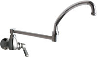 Chicago Faucets (332-DJ21ABCP) Single Supply Sink Faucet