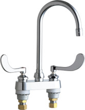 Chicago Faucets (895-317GN2AE73ABCP)  Hot and Cold Water Sink Faucet