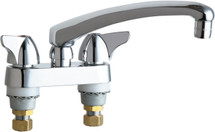Chicago Faucets (1895-L8ABCP) Hot and Cold Water Sink Faucet