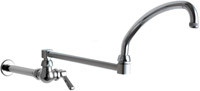  Chicago Faucets (334-DJ21ABCP) Wok Filler - 29-1/4" Overall Length