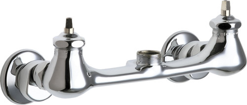  Chicago Faucets (540-LDLESHAB) Hot and Cold Water Sink Faucet