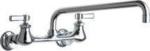 Chicago Faucets (540-LDL12ABCP) Hot and Cold Water Sink Faucet