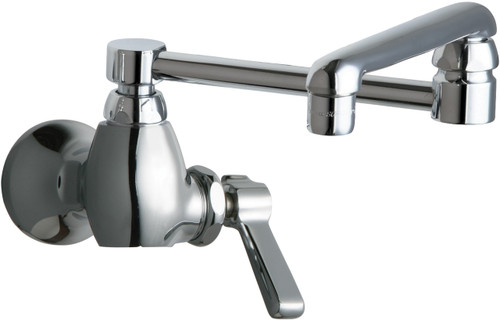  Chicago Faucets (332-DJ13ABCP)  Single Supply Sink Faucet