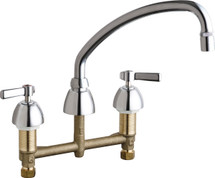 Chicago Faucets (201-AE29ABCP) Concealed Hot and Cold Water Sink Faucet
