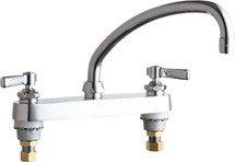 Chicago Faucets (527-L9ABCP) Hot and Cold Water Sink Faucet