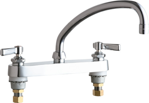  Chicago Faucets (527-L9ABCP) Hot and Cold Water Sink Faucet