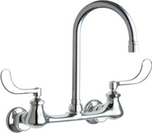 Chicago Faucets (631-GN2AE35VABCP)  Hot and Cold Water Sink Faucet