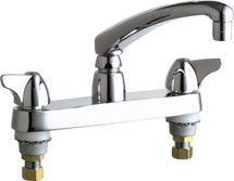 Chicago Faucets (1100-XKABCP) Hot and Cold Water Sink Faucet