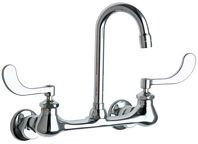 Chicago Faucets (631-XKABCP) Hot and Cold Water Sink Faucet